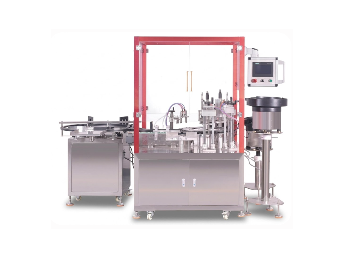 Fully Automatic Double-Head Liquid Filling and Capping Machine