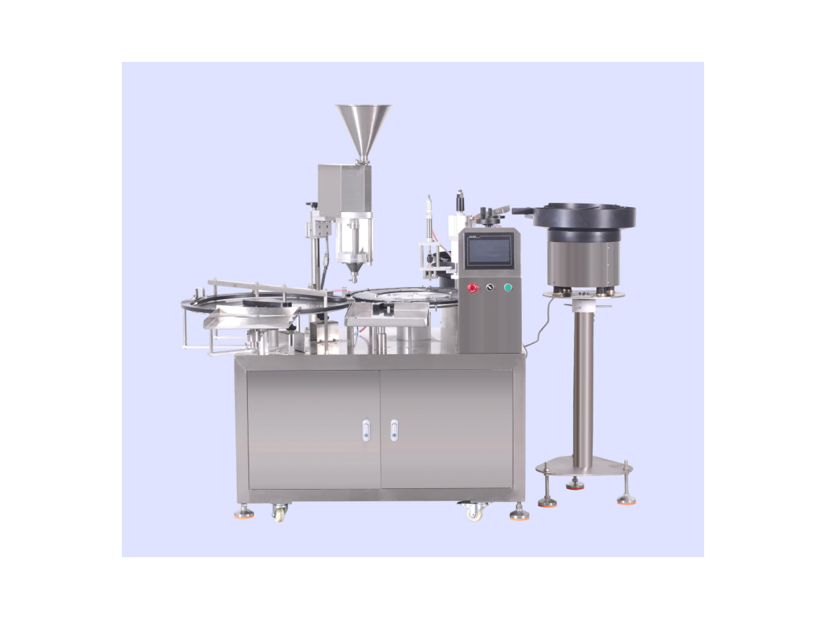 Pneumatic Vial Capping Machine, Semi-automatic Glass Bottle Crimp Sealing Machine