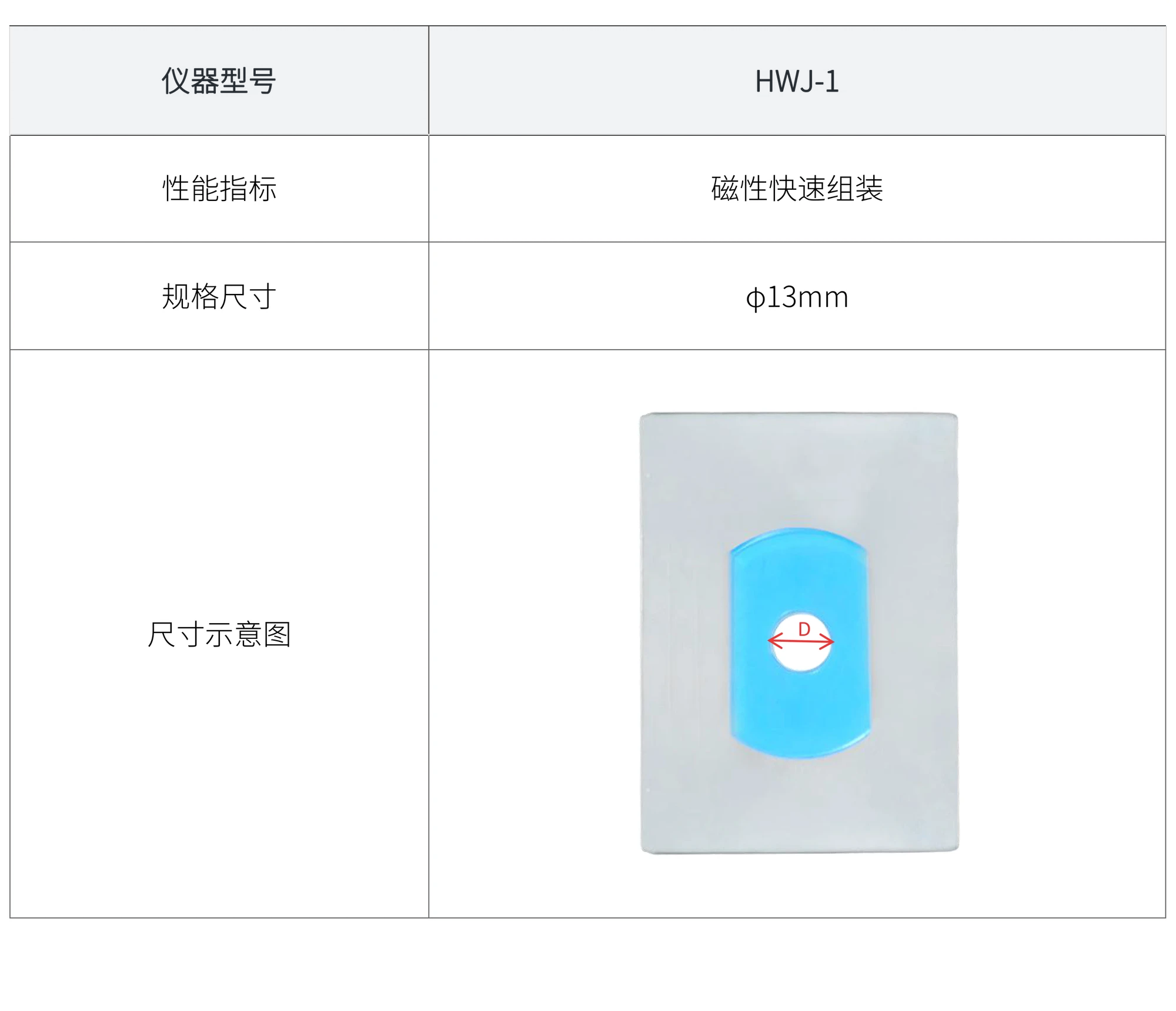 HWJ-1 厂家技术参数表