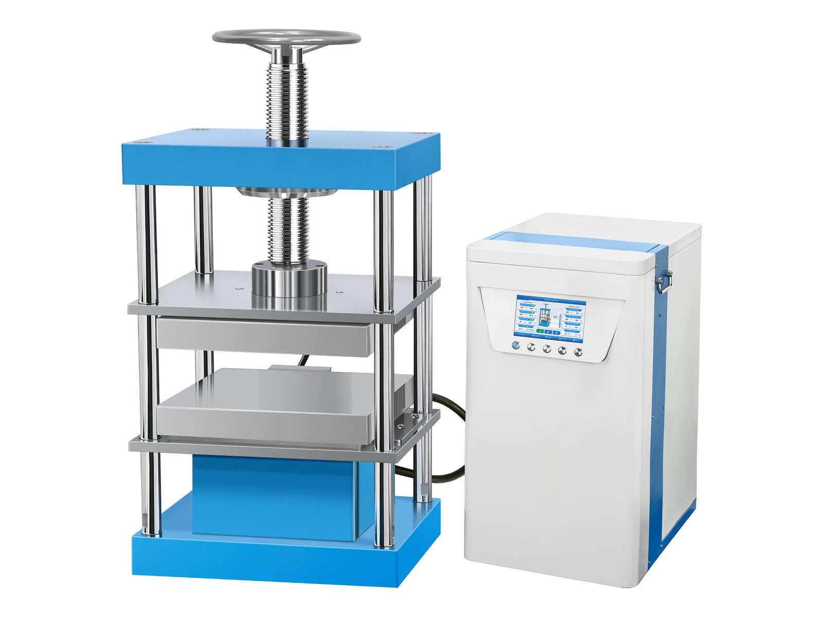 PCD-600F Split Type Hot Press[400mm]