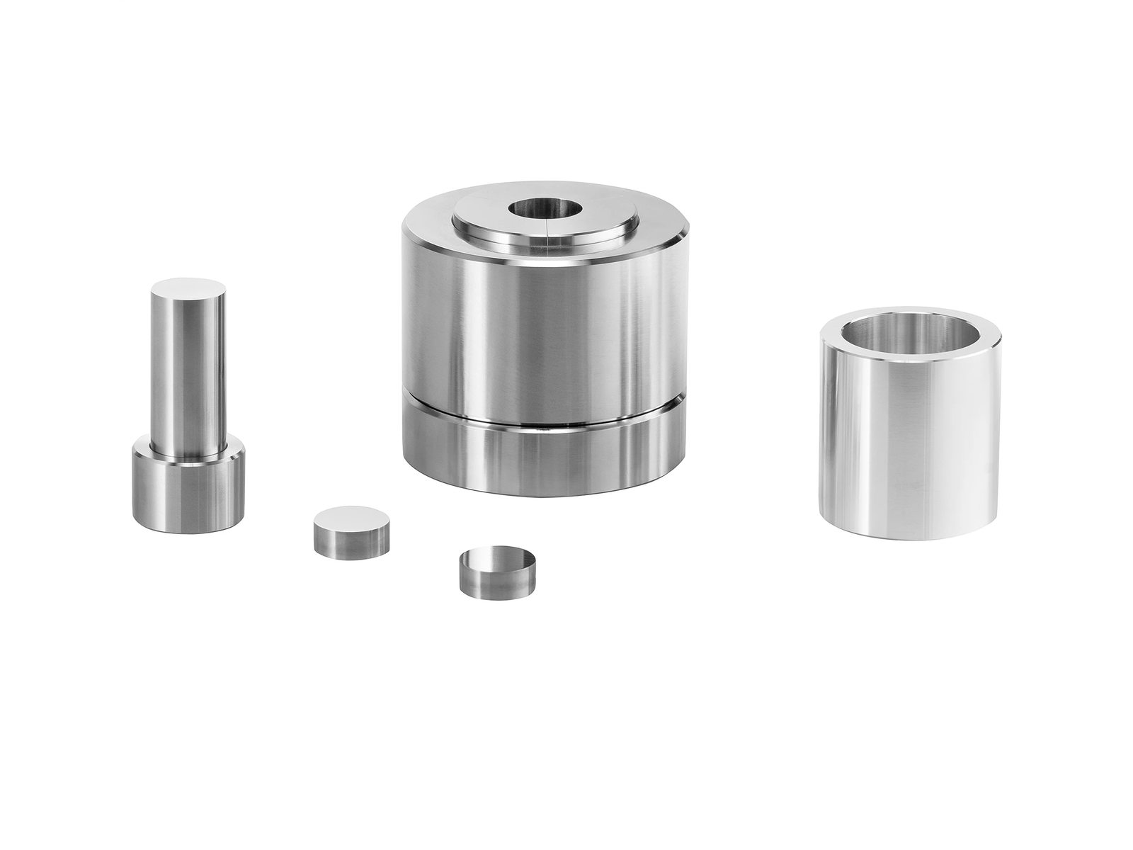 PMK-YB Split Cylindrical Pellet Press Die