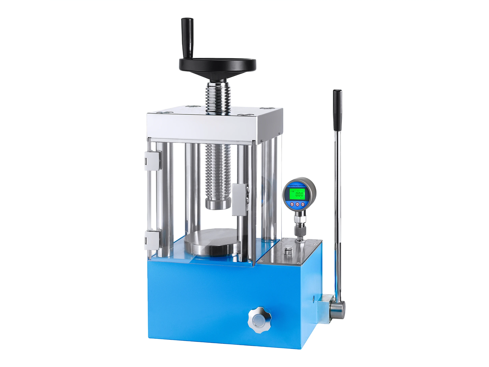 PC-40FS Digital 40T Guarded Manual Pellet Press