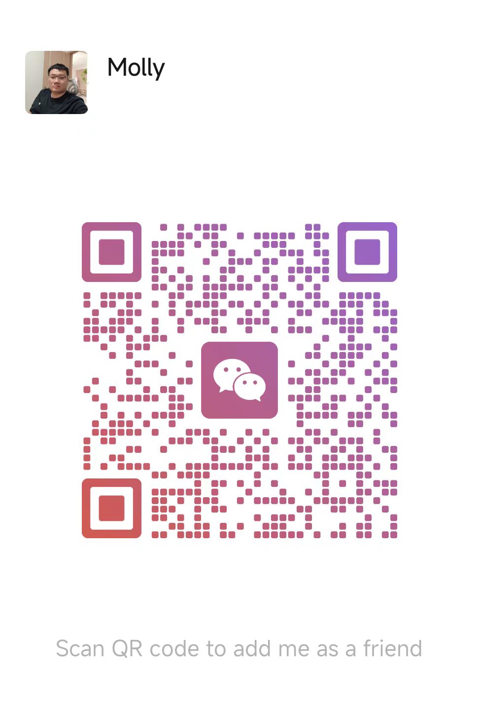 امسح الرمز لإضافتنا على WeChat