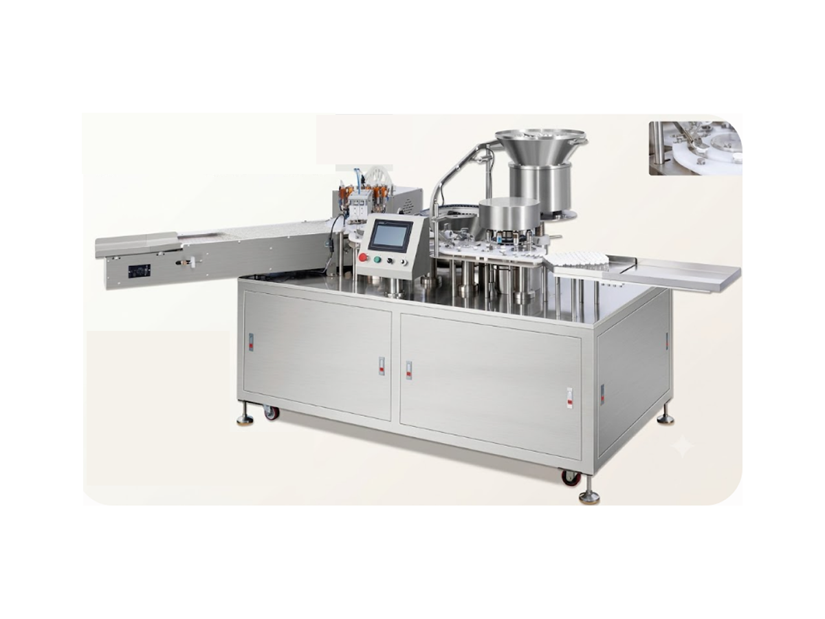Fully Automatic 6-Head Filling and Crimping Machine